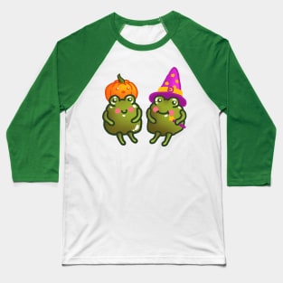 Goblincore Aesthetic Cottagecore Stupid Cute Frog -Halloween- Mycology Fungi Shrooms Mushrooms Baseball T-Shirt